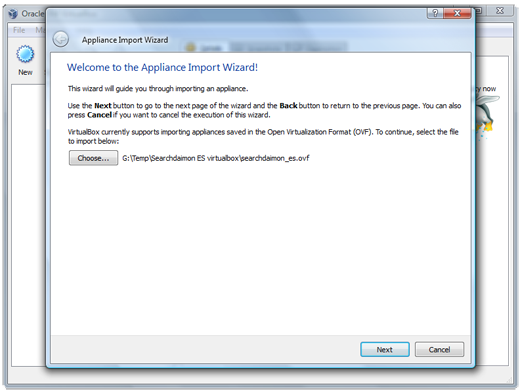 Es on Virtualbox 5
