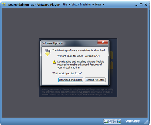 vmPlayer 10